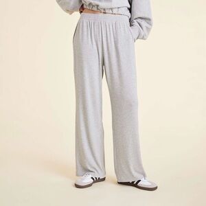 NUUDS Slinky Rib Wide Leg Pant